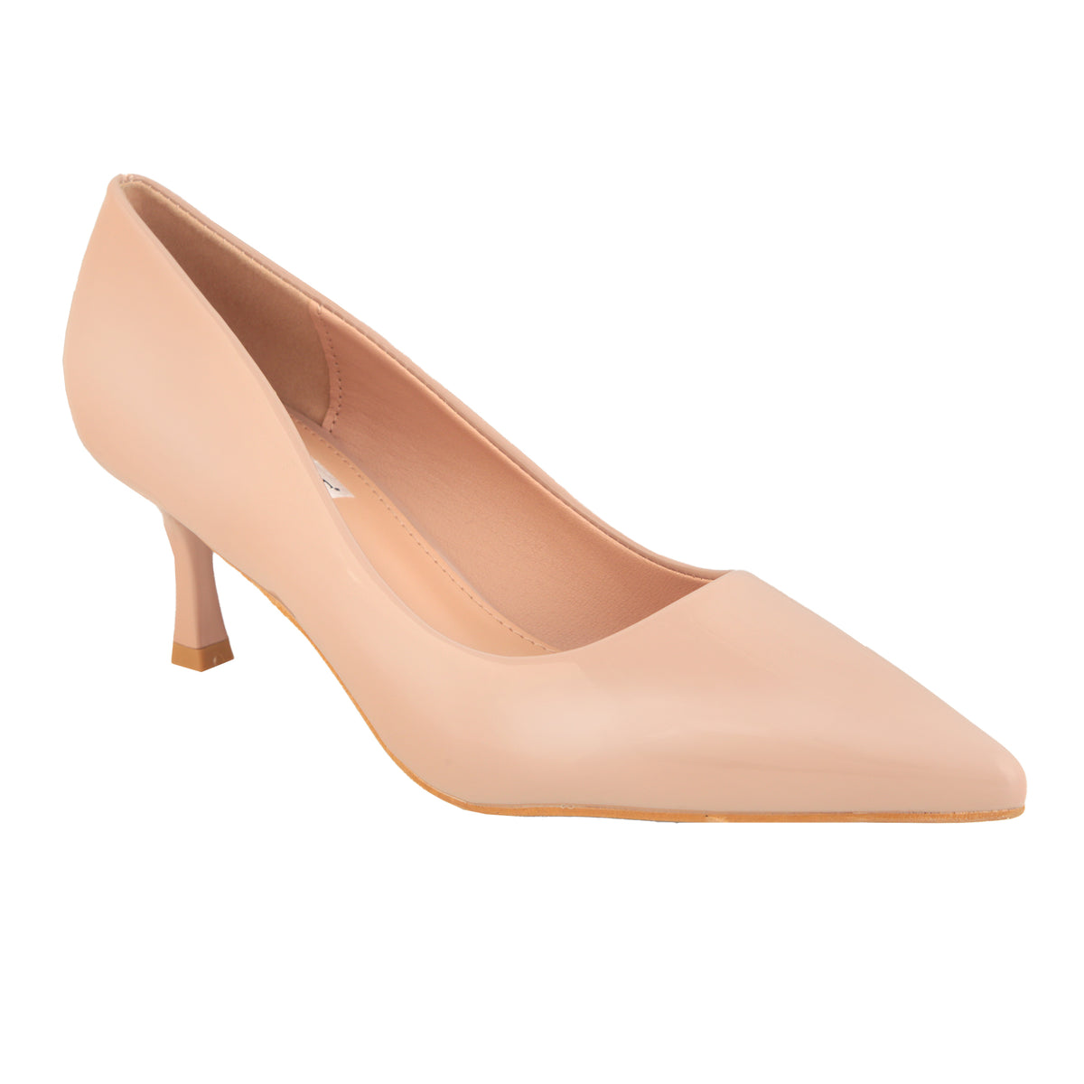 Dècolletè pumps verniciati con tacco basso a spillo- Art.LE256