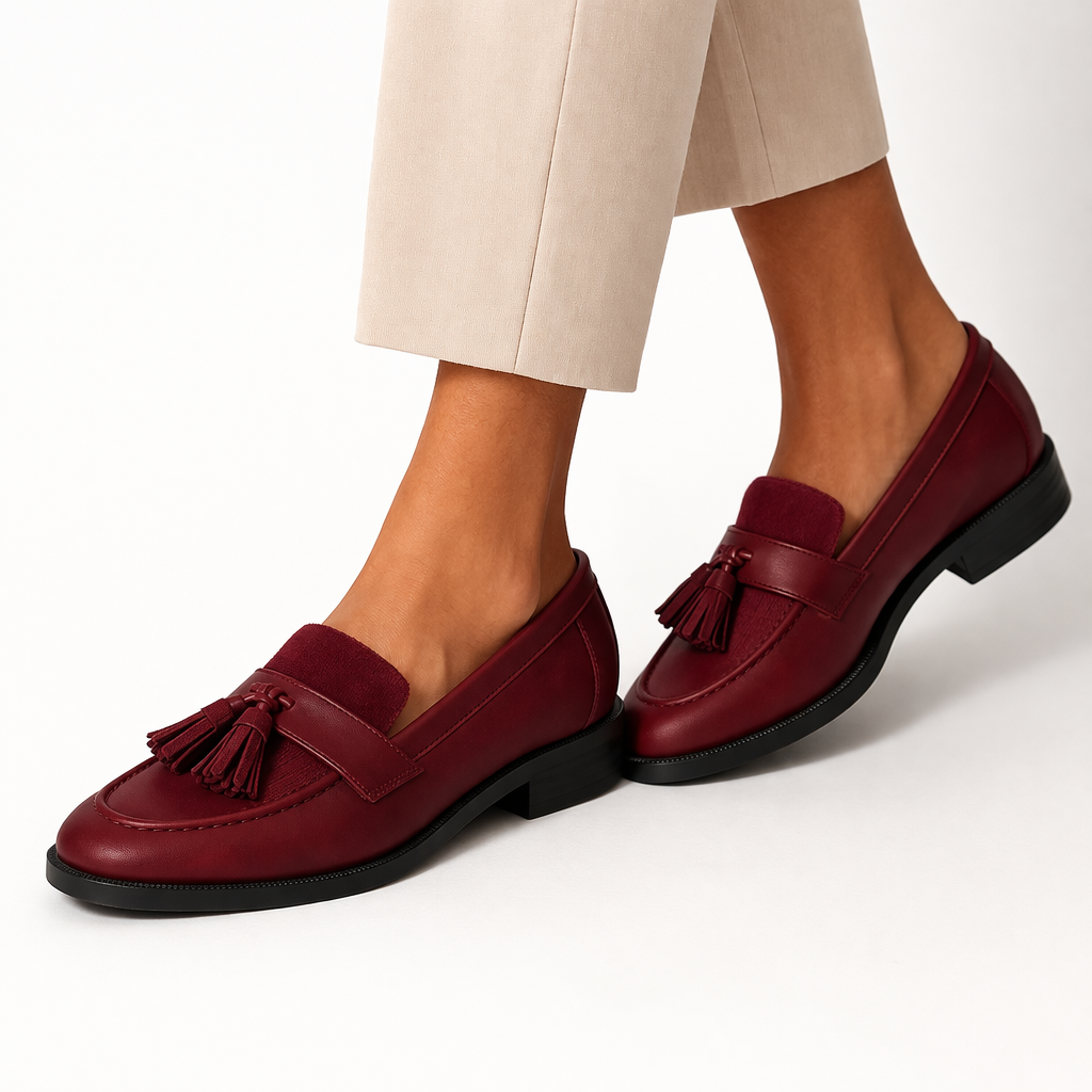 Mocassino con frange - tacco 2,5 cm -Art.DF250