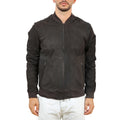 Giubbino in vera pelle di vitello rifinizione oleato Testa di Moro-Slim Fit-Art.XM54OLEATO