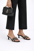 Sandali con accessorio - tacco 6,5 cm -Art.CL506