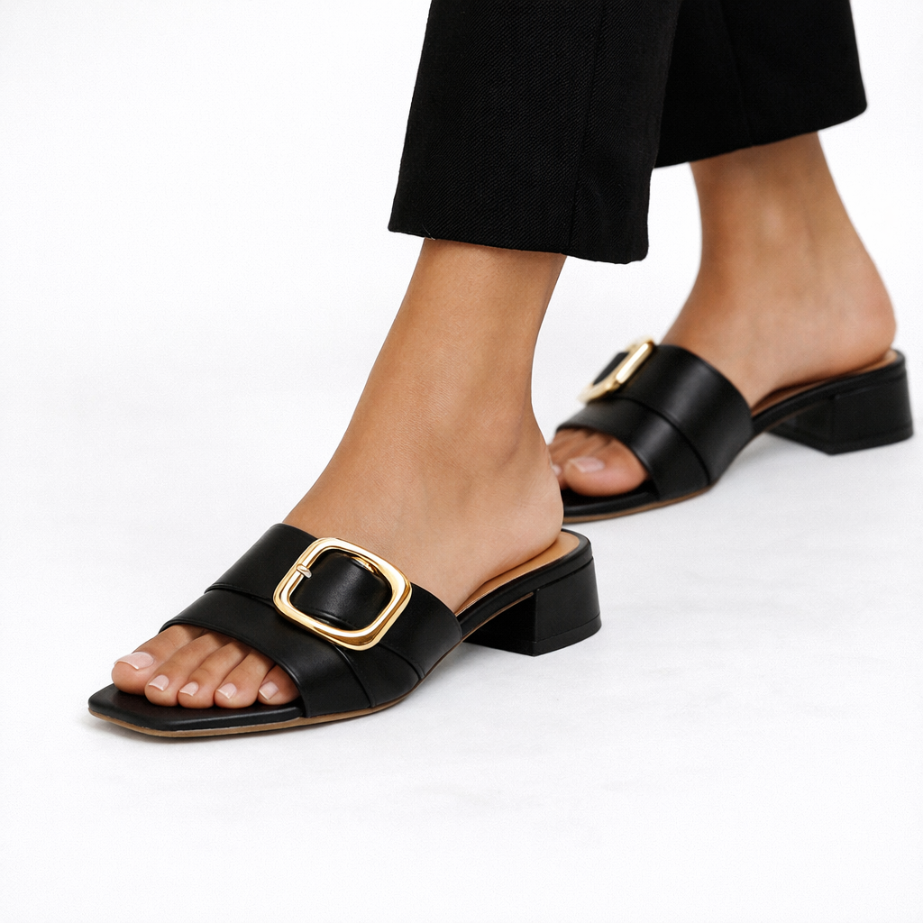 Sandali con accessorio - tacco 3,0 cm -Art.CL532