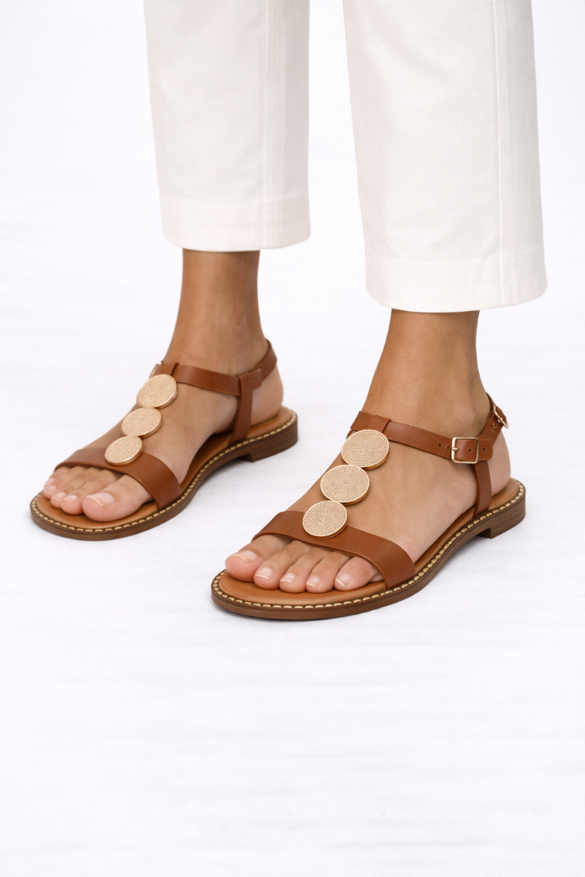 Sandali con cinturino - tacco 2,0 cm -Art.CL537