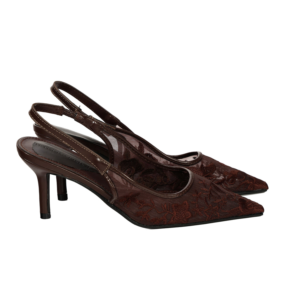 Decolletè ricamati - tacco 8,5 cm -Art.CL567