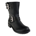 Stivaletti in pelle di vitello con cinturini6659PELLETR25 Art. 6659PELLETR25