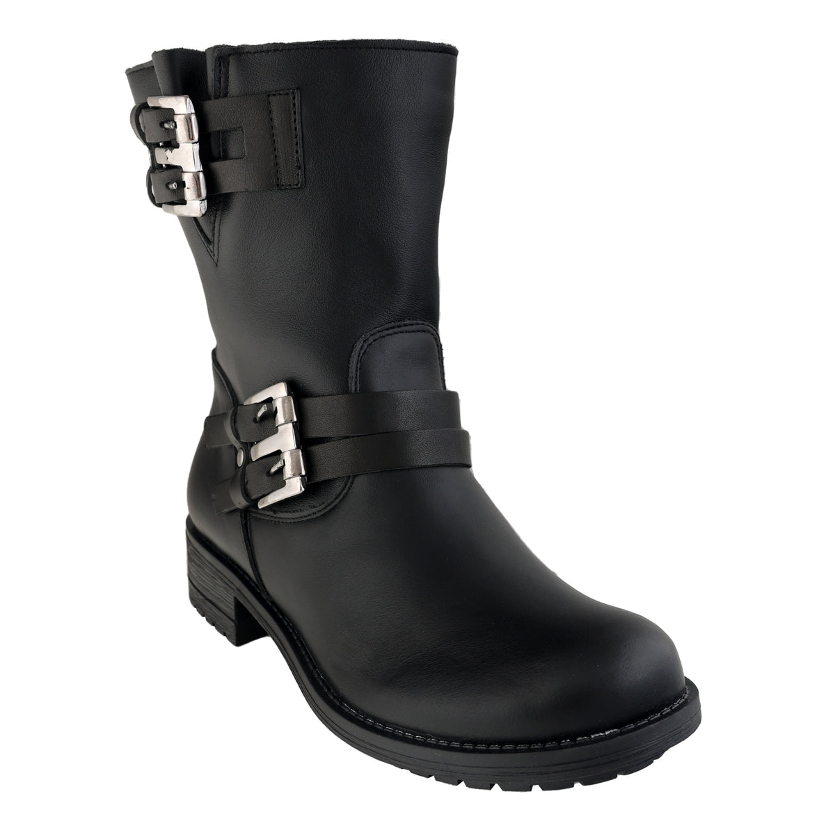 Stivaletti in pelle di vitello con cinturini6659PELLETR25 Art. 6659PELLETR25