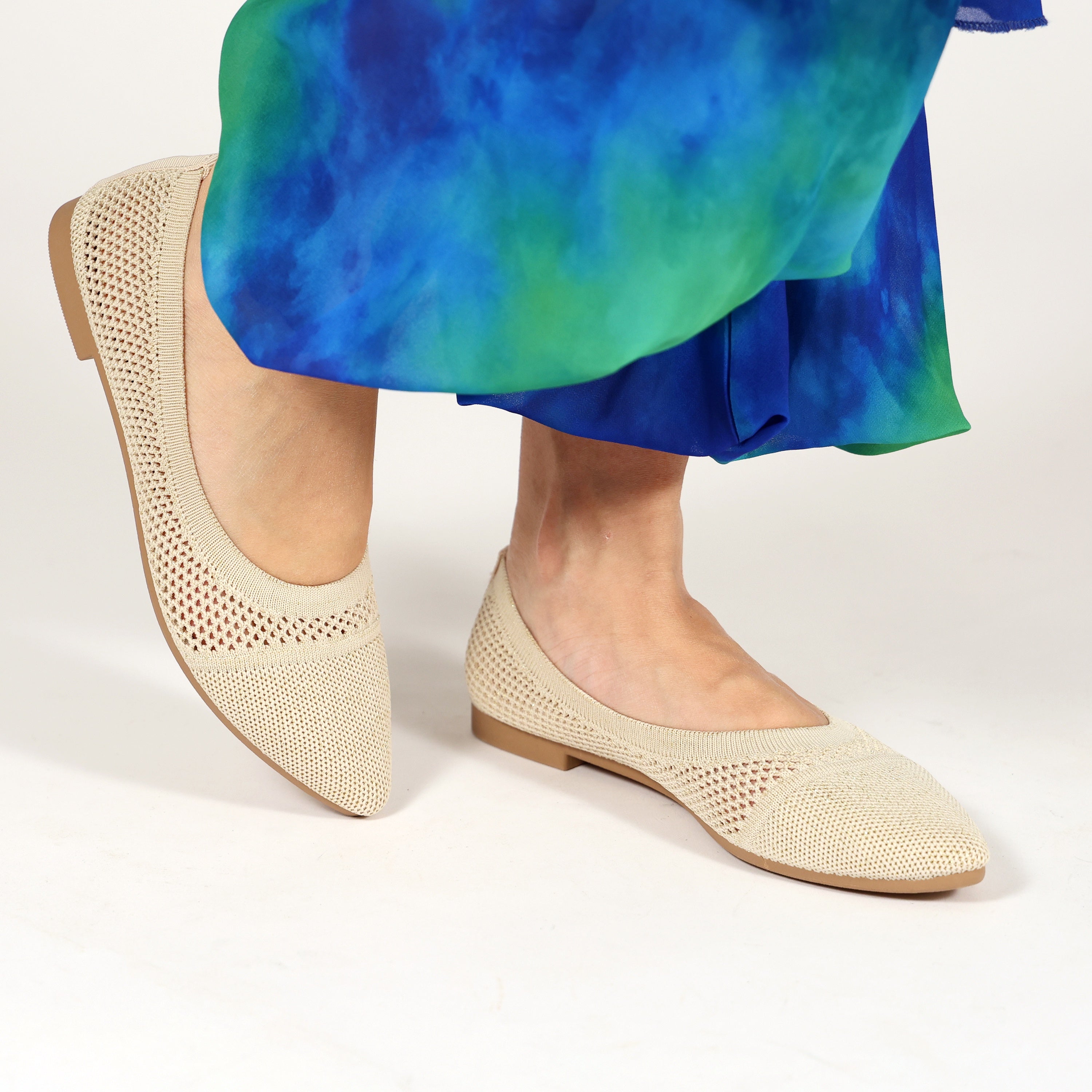 Ballerine in tessuto traforate- Art.PS88811