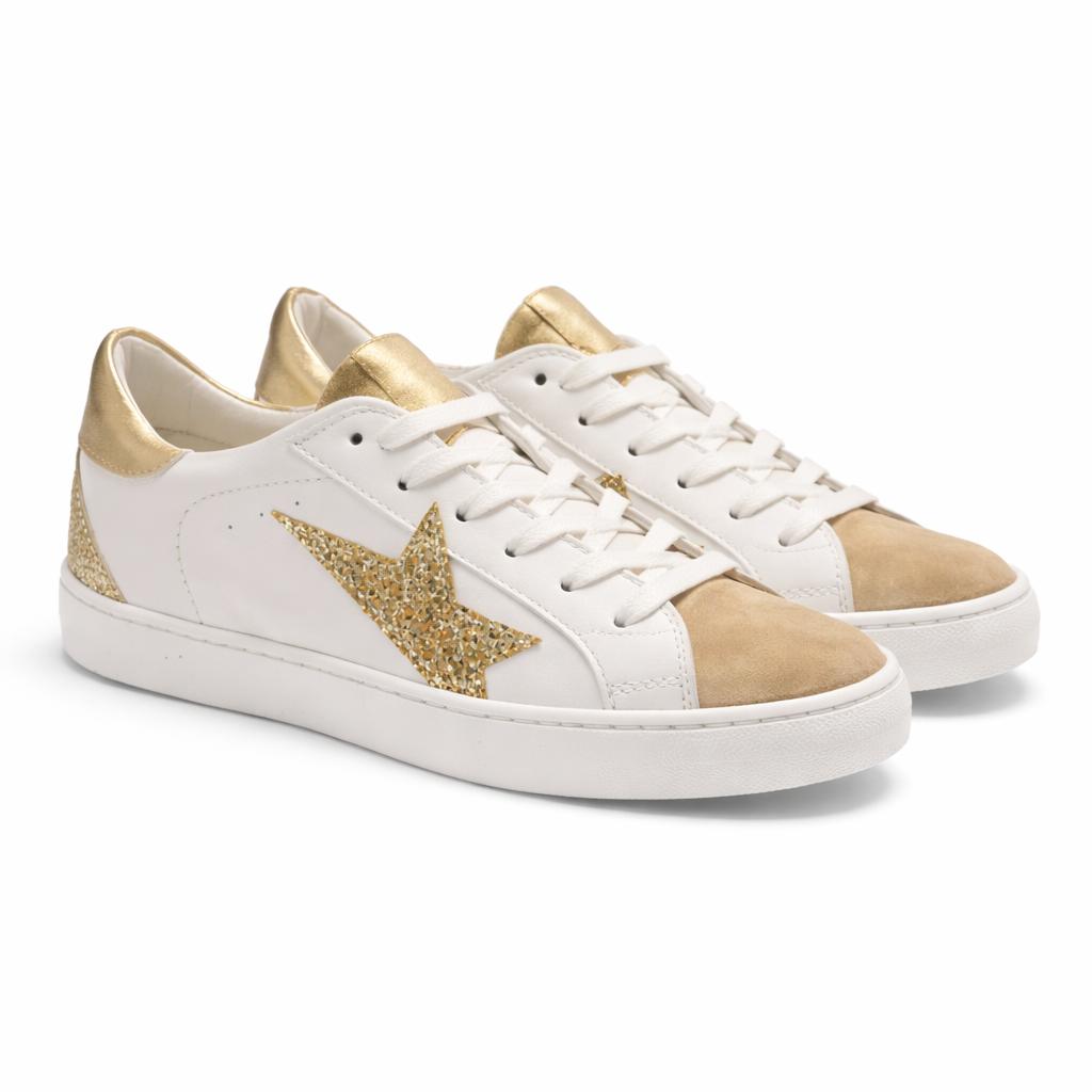 Sneakers - fondo 2,5 cm -Art.80PELLE