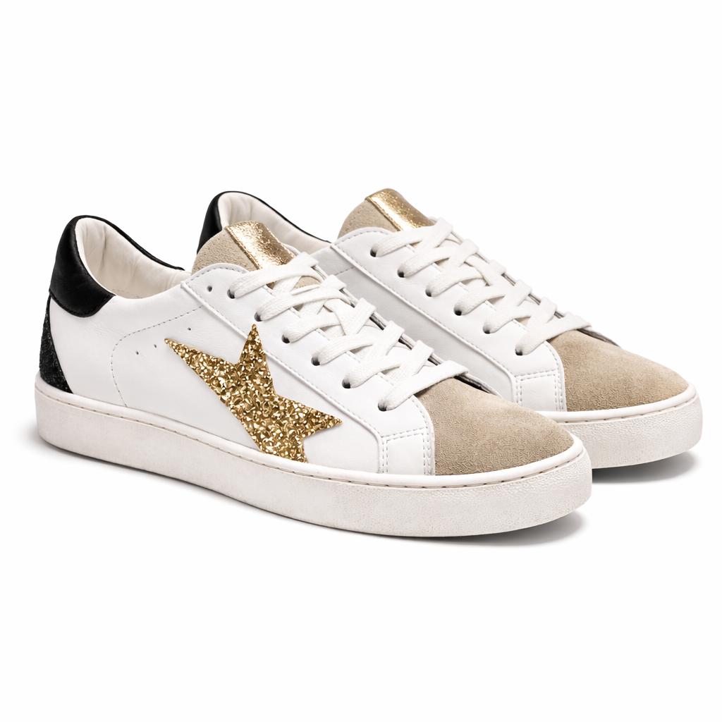 Sneakers - fondo 2,5 cm -Art.80PELLE