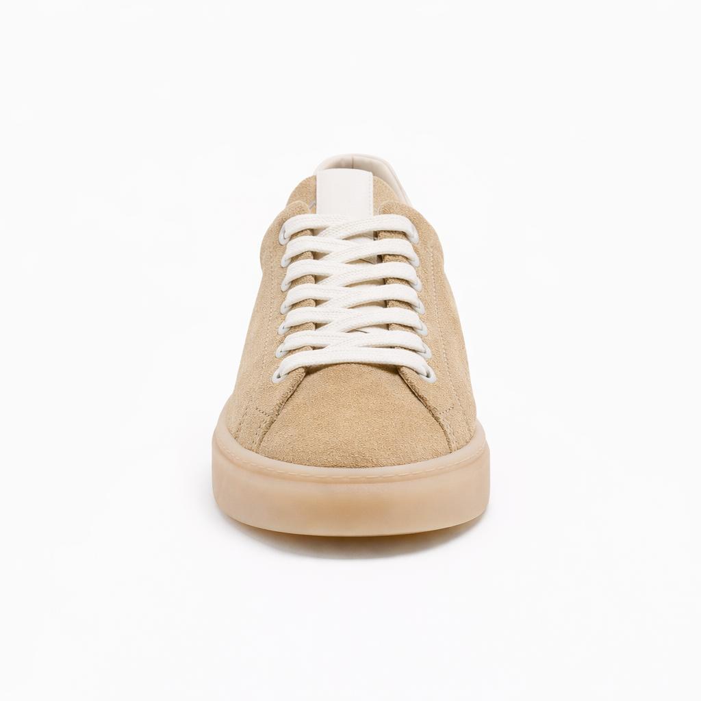 Sneakers Uomo , fondo 4,0 cm-Art.7CAMOSCIO