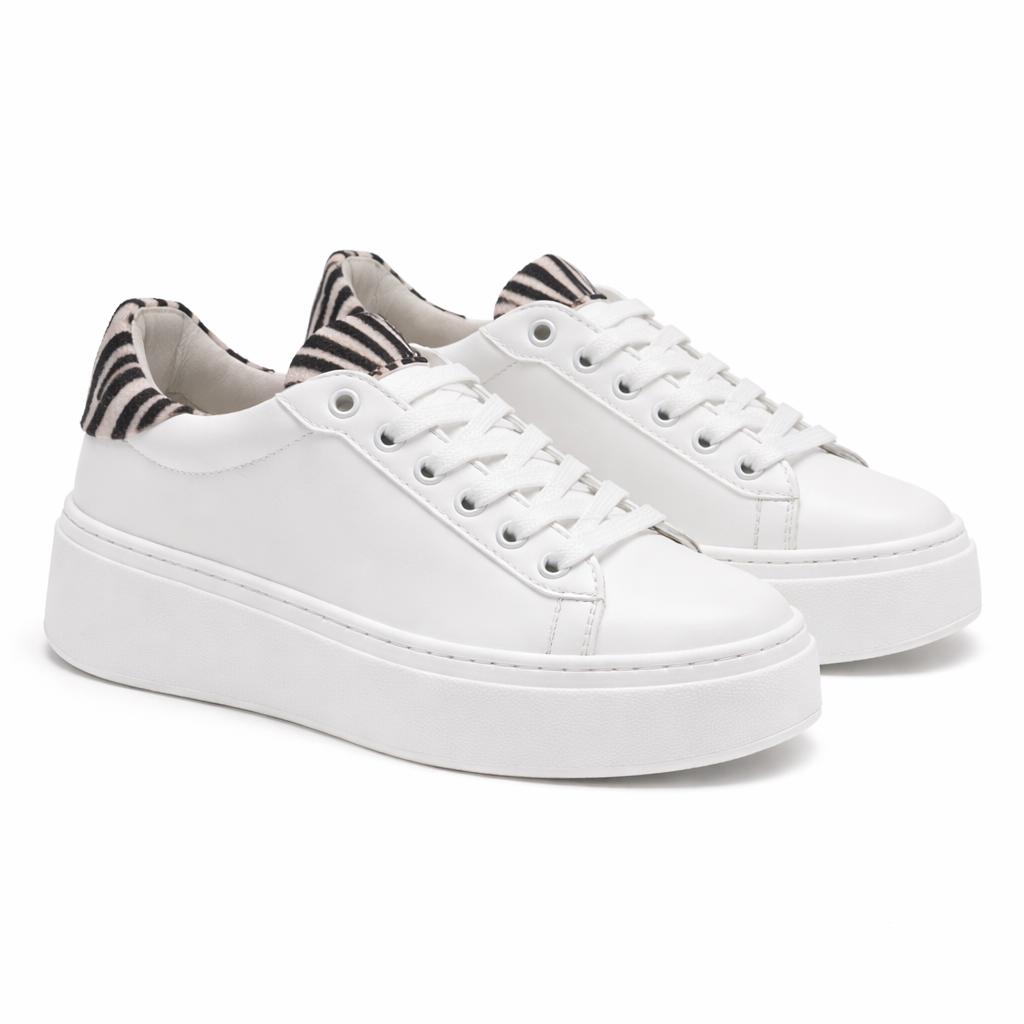 Sneakers - fondo 4,5 cm -Art.40PELLE