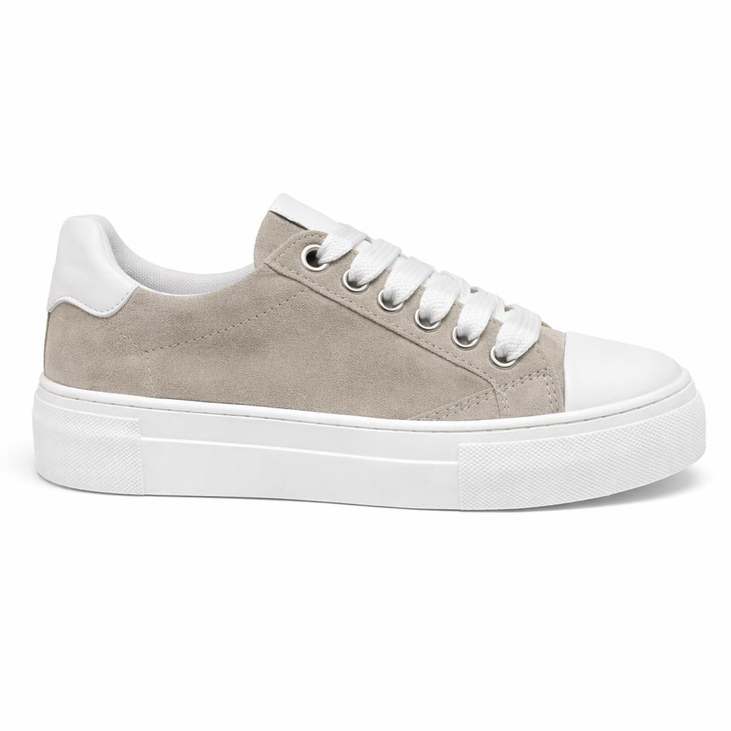 Sneakers - fondo 3,5 cm -Art.67CAMOSCIO