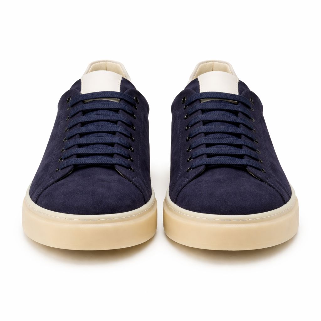 Sneakers Uomo , fondo 4,0 cm-Art.7CAMOSCIO