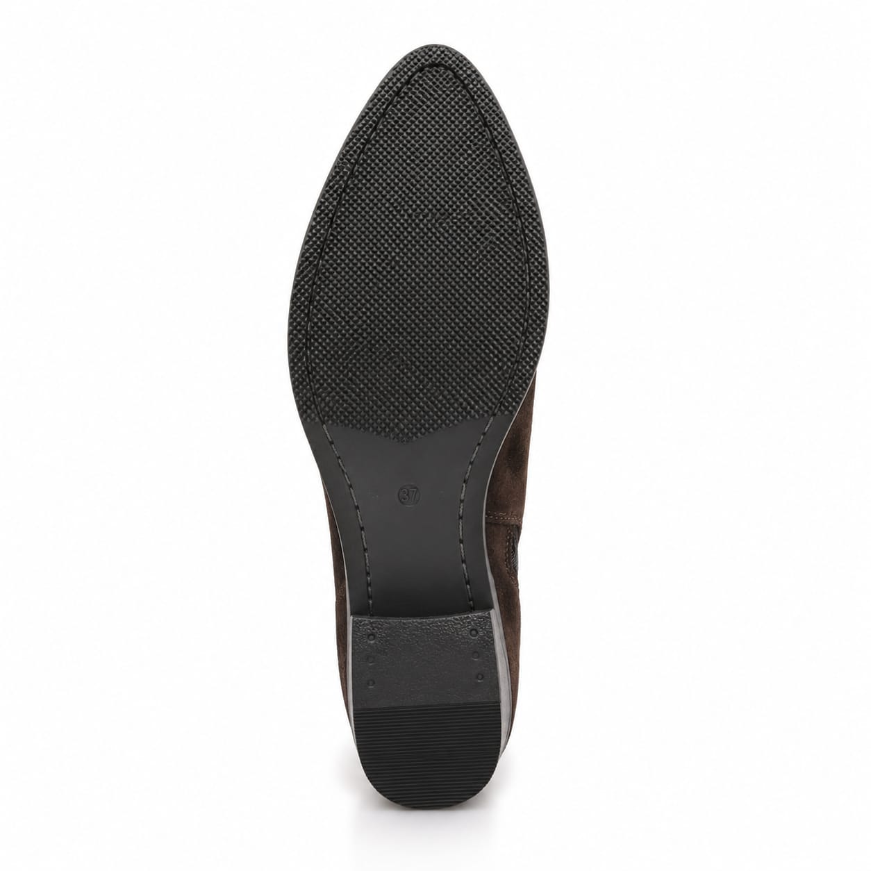 Texano basso in vera pelle scamosciata - tacco 5 cm- Art. 01CAMOSCIO