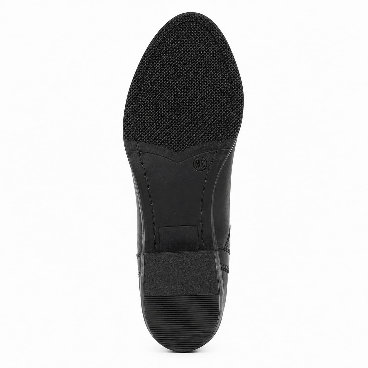 Texano basso in vera pelle - tacco 5 cm- Art. 1PELLE