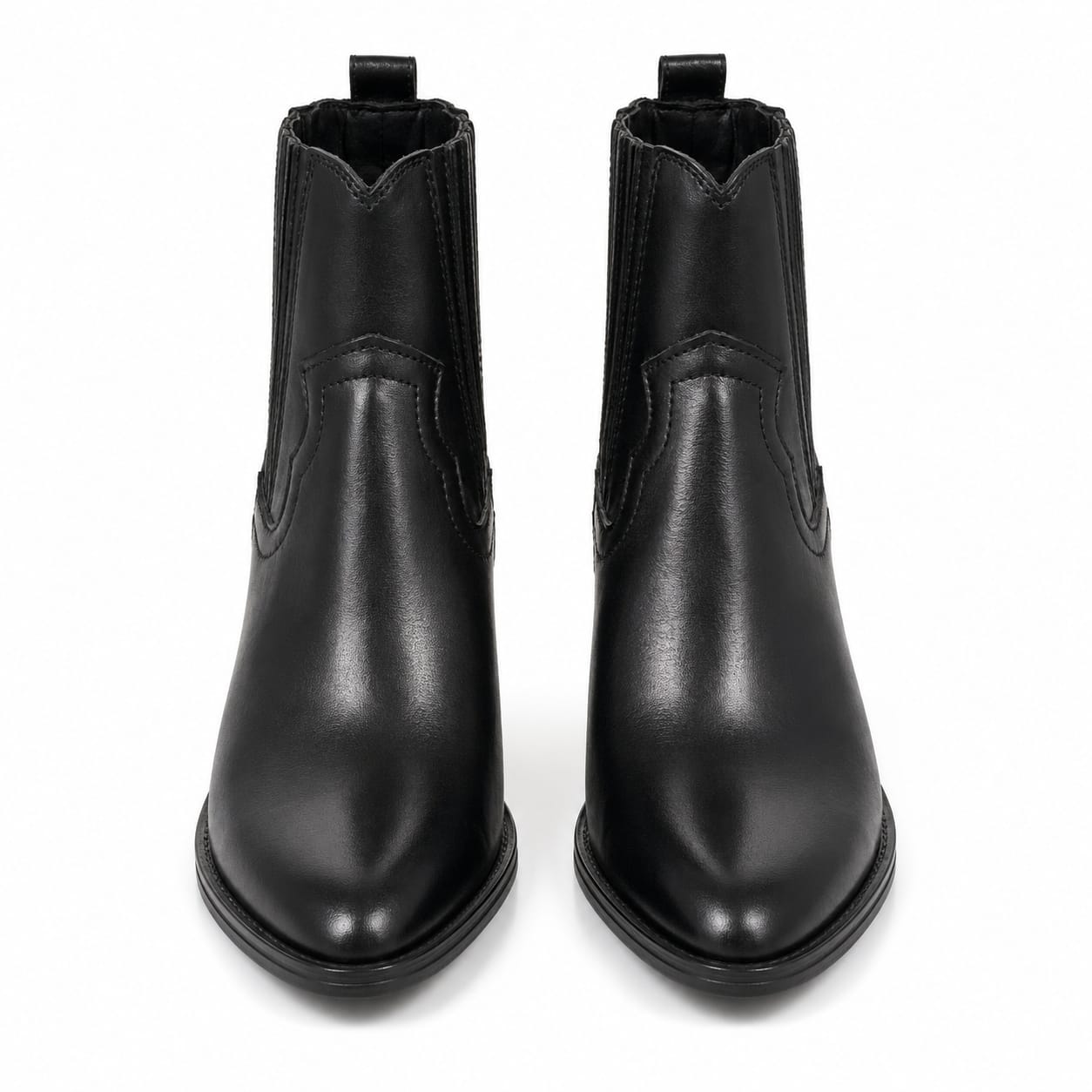 Texano basso in vera pelle - tacco 5 cm- Art. 8PELLE