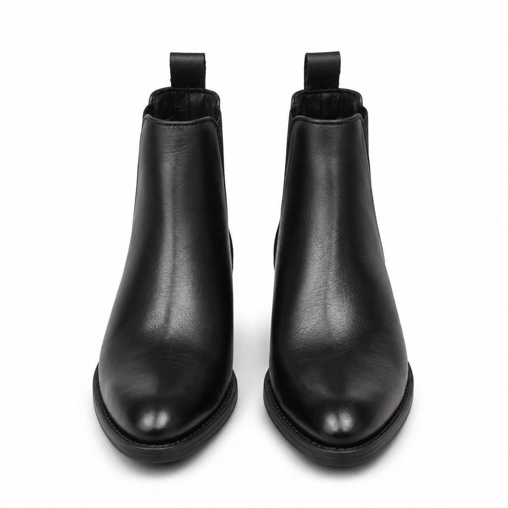 Texano basso in vera pelle - tacco 5 cm- Art. 5PELLE