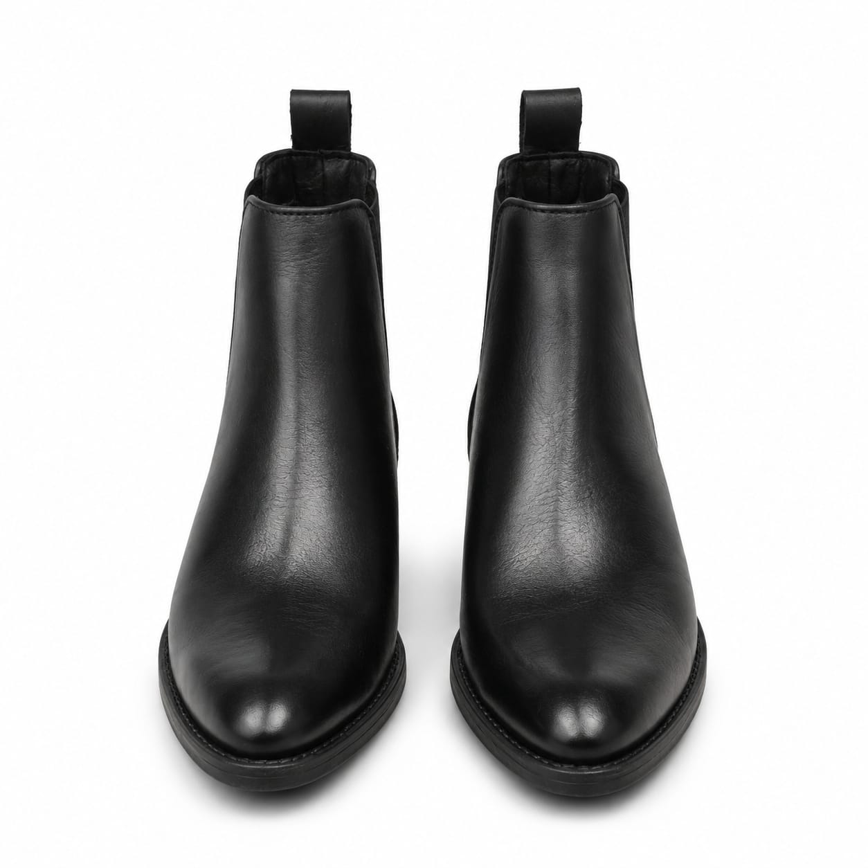 Texano basso in vera pelle - tacco 5 cm- Art. 5PELLE