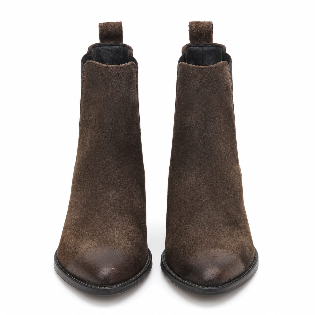 Texano basso in camoscio - tacco 5 cm- Art. 5CAMOSCIO