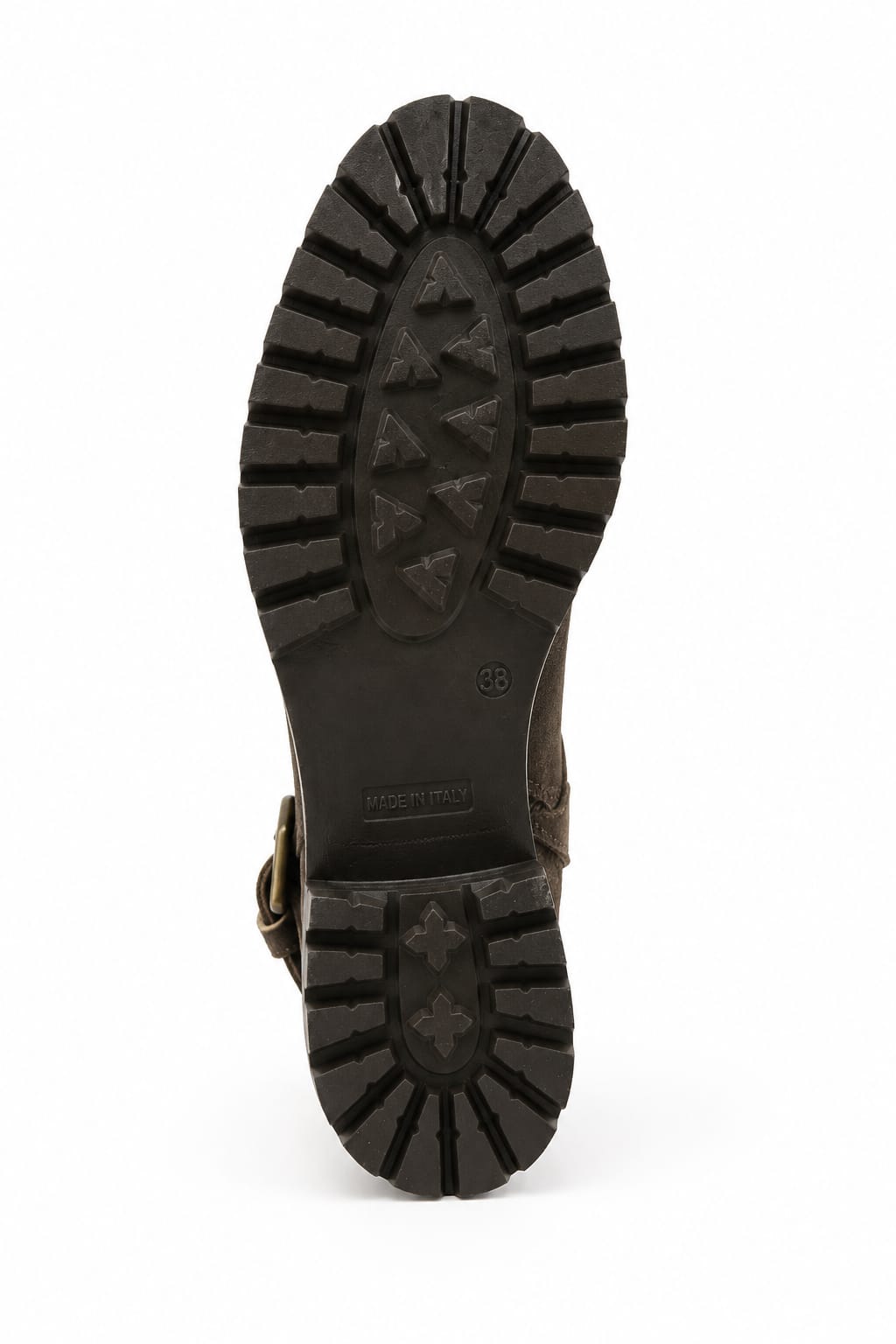 Stivale  in vera pelle scamosciata - tacco 5 cm- Art. 3029CAMOSCIO