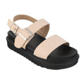 Sandali platform con fibbie8212 Art. 8212