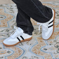 Sneakers in simil pelle scamosciata- Art.A108