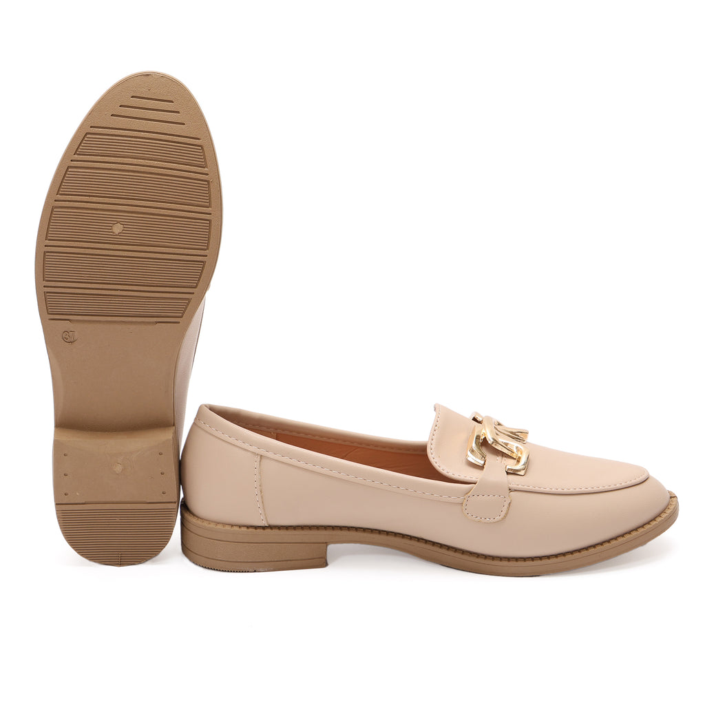 Mocassino in simil pelle con fibbia dorata- Art.HS83364