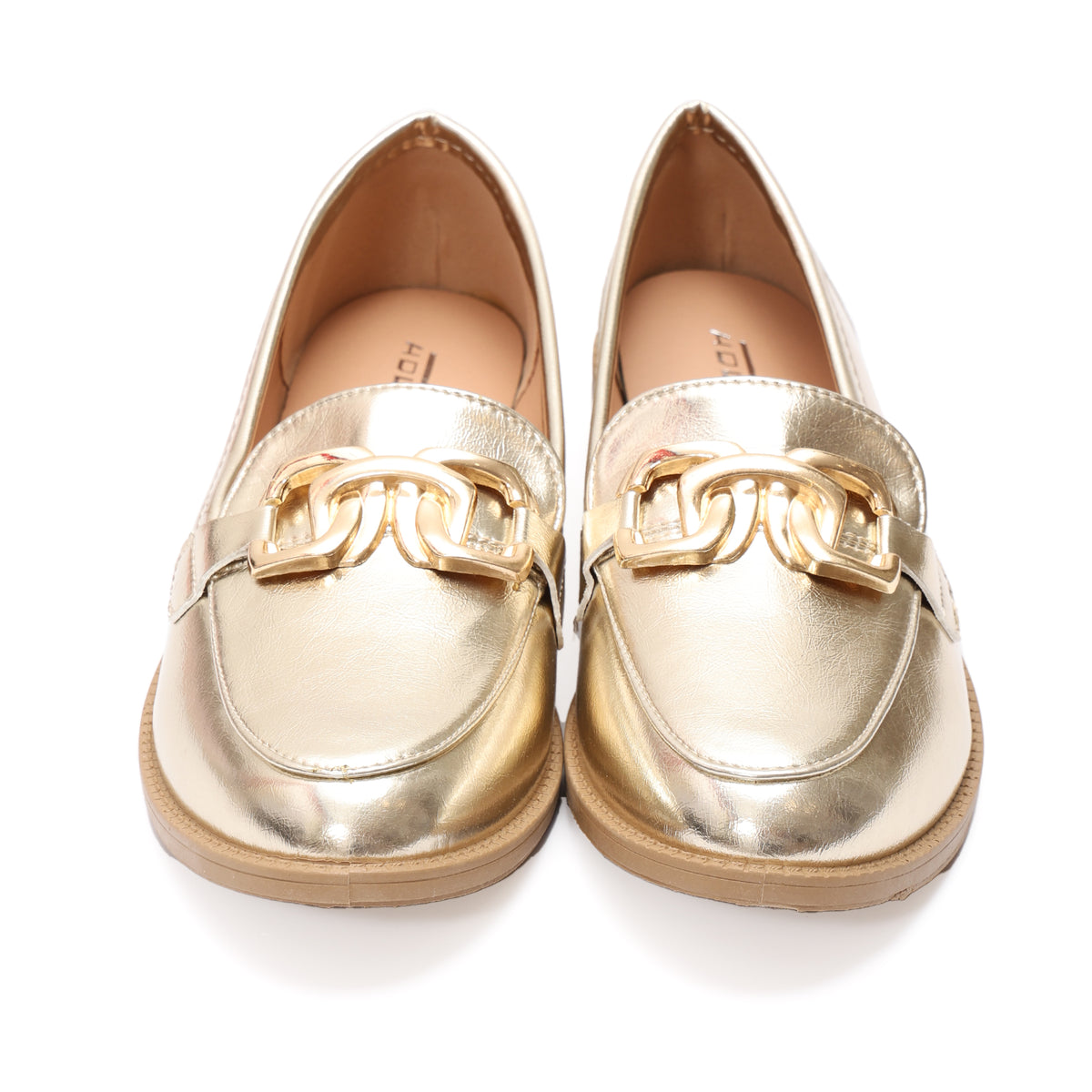 Mocassino in simil pelle con fibbia dorata- Art.HS83364