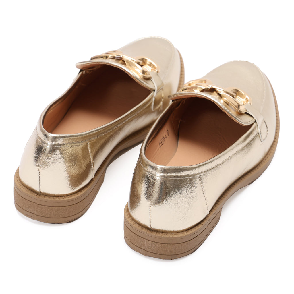 Mocassino in simil pelle con fibbia dorata- Art.HS83364