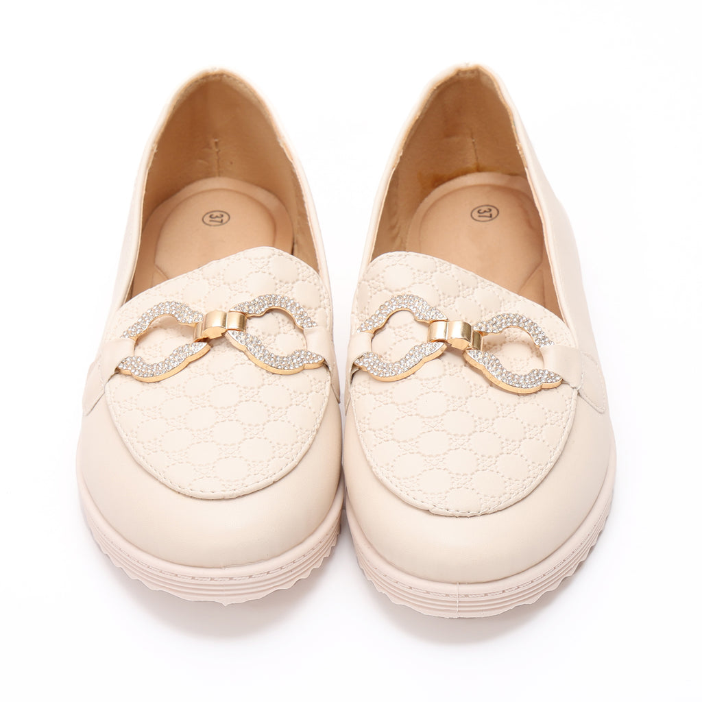 Mocassino in simil pelle con fibbia dorata- Art.DH1125