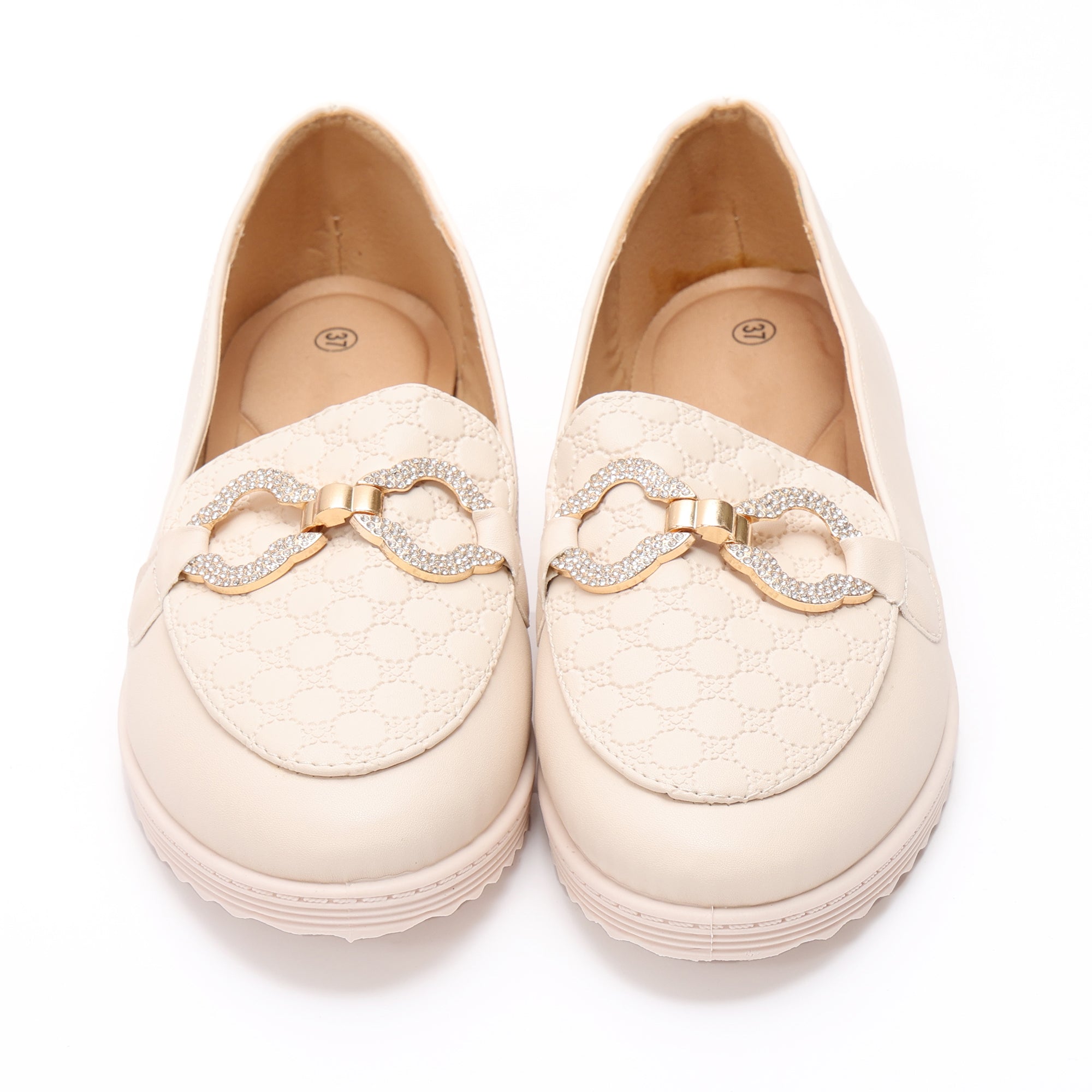Mocassino in simil pelle con fibbia dorata- Art.DH1125