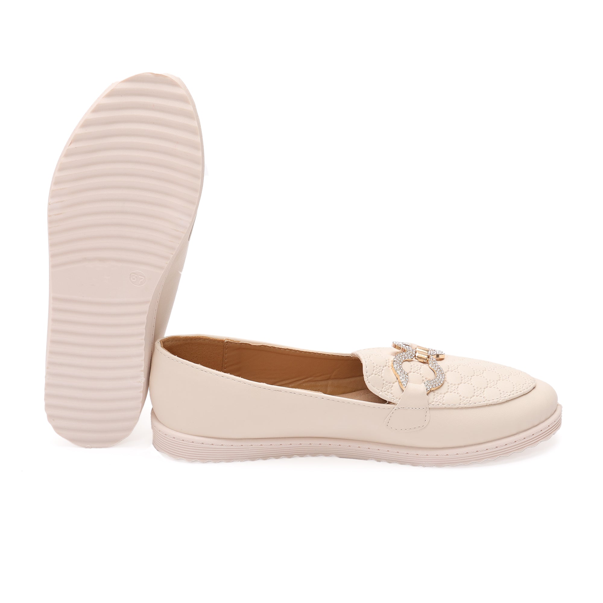 Mocassino in simil pelle con fibbia dorata- Art.DH1125