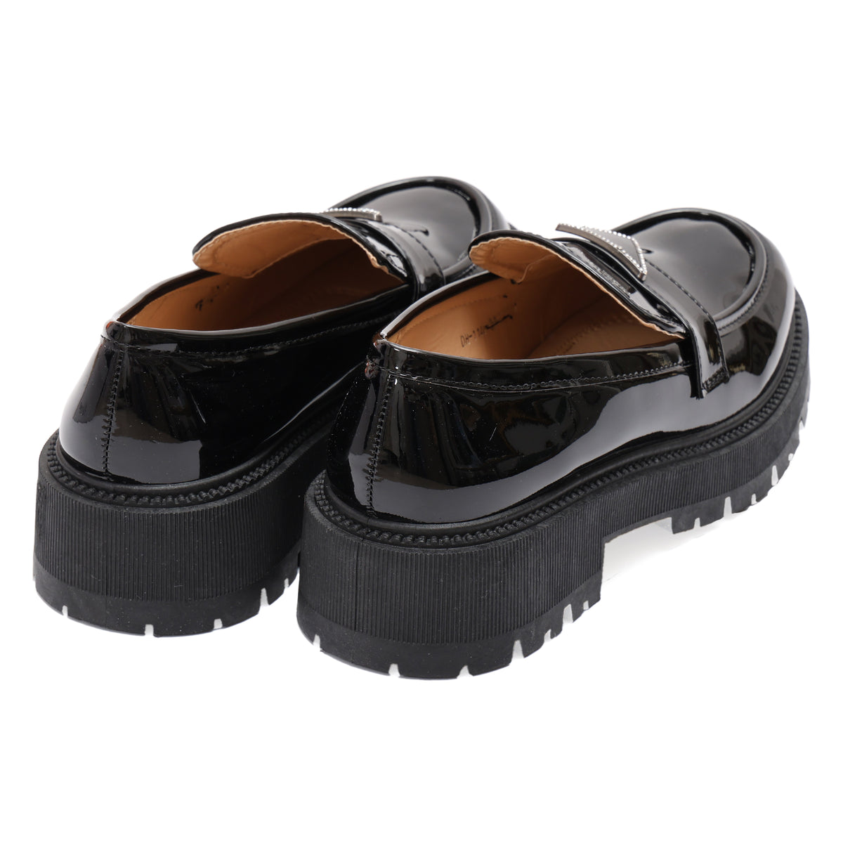 Mocassino in simil pelle con fibbia argentata- Art.DH1144