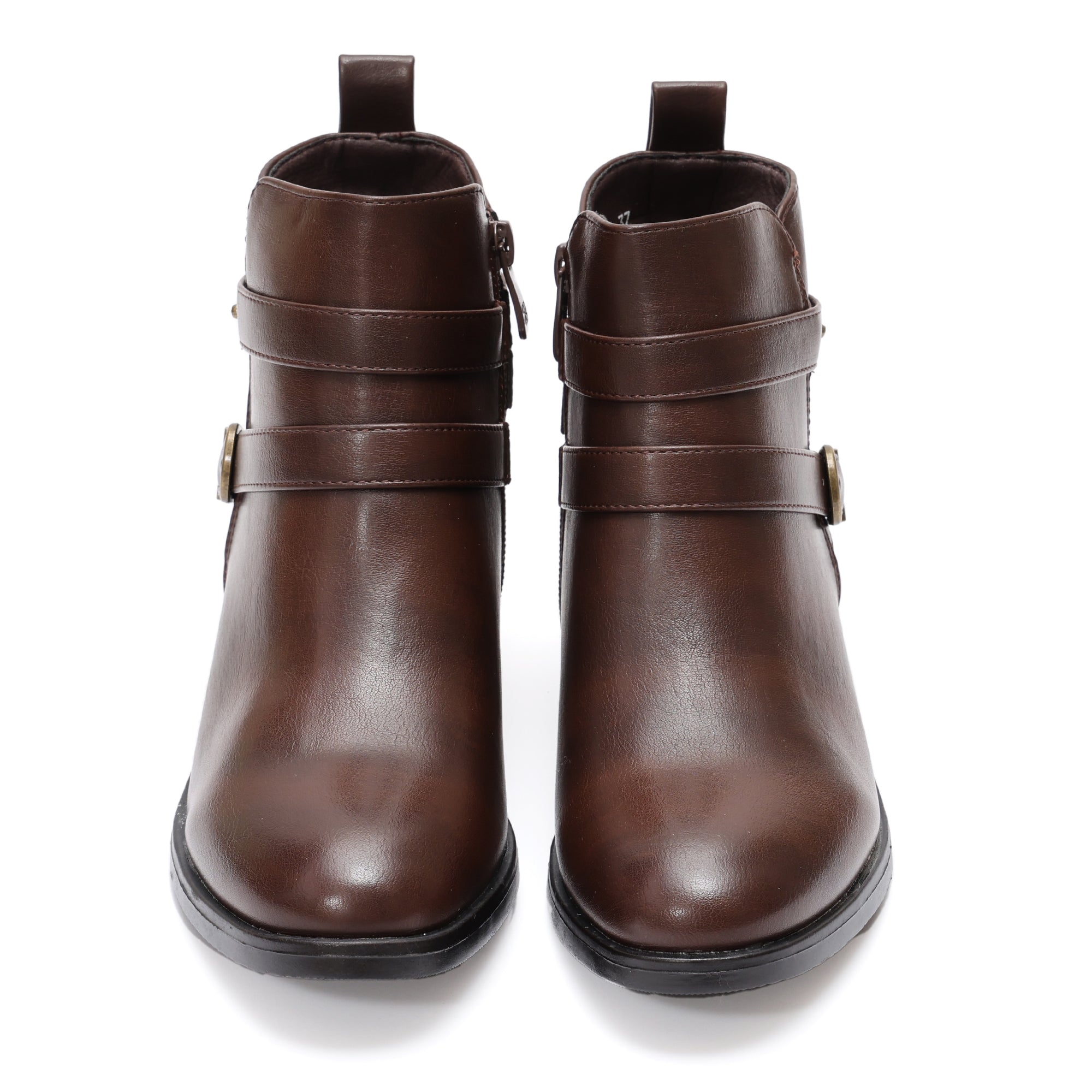 Stivaletto in simil pelle con fibbia- Art.CHC313