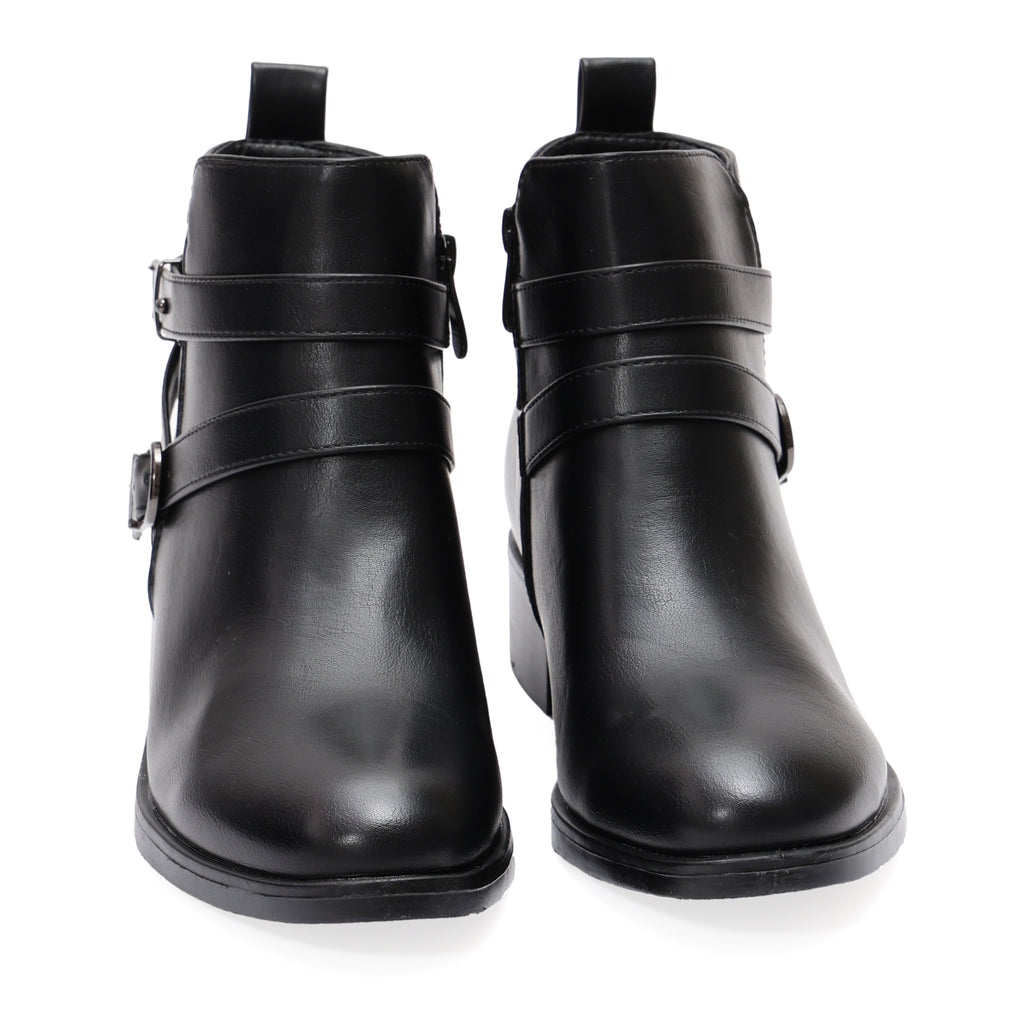 Stivaletto in simil pelle con fibbia- Art.CHC313