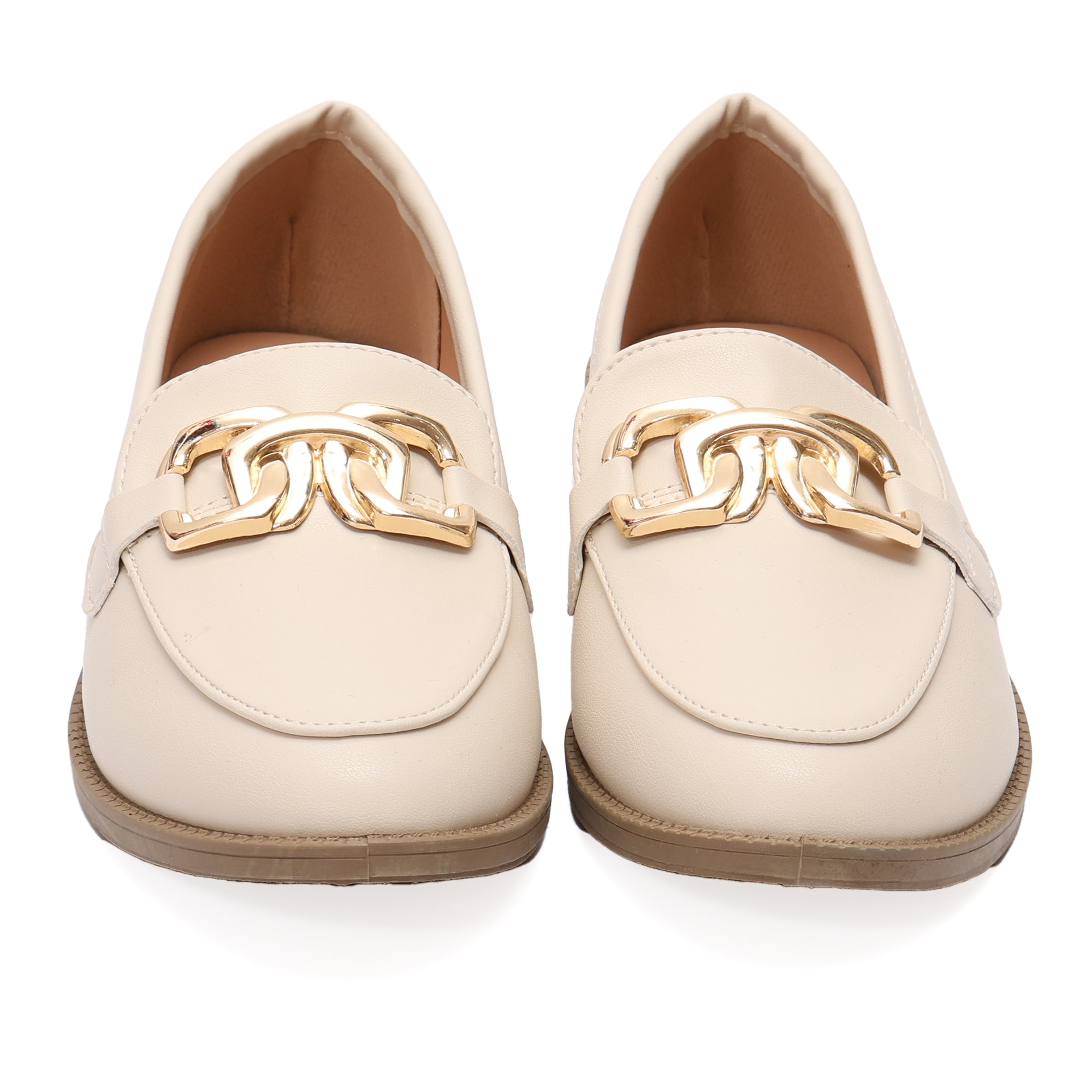 Mocassino in simil pelle con fibbia dorata- Art.HS83364