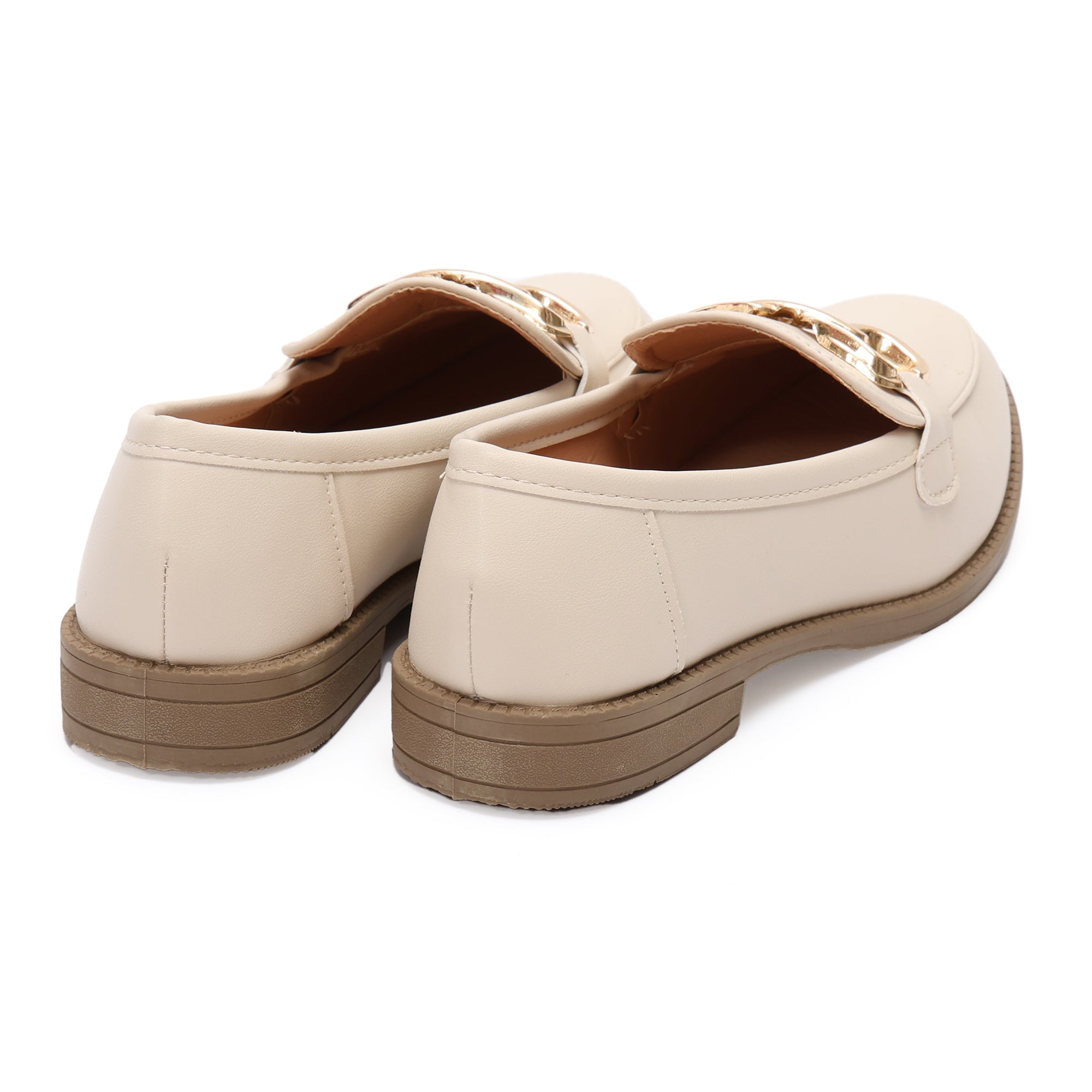 Mocassino in simil pelle con fibbia dorata- Art.HS83364
