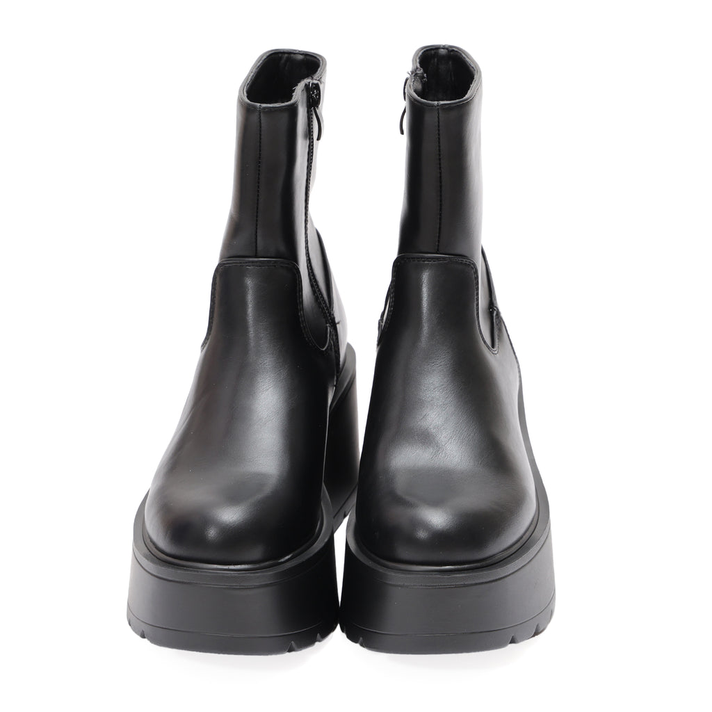 Stivaletto in simil pelle con zeppa- Art.DMLM8997