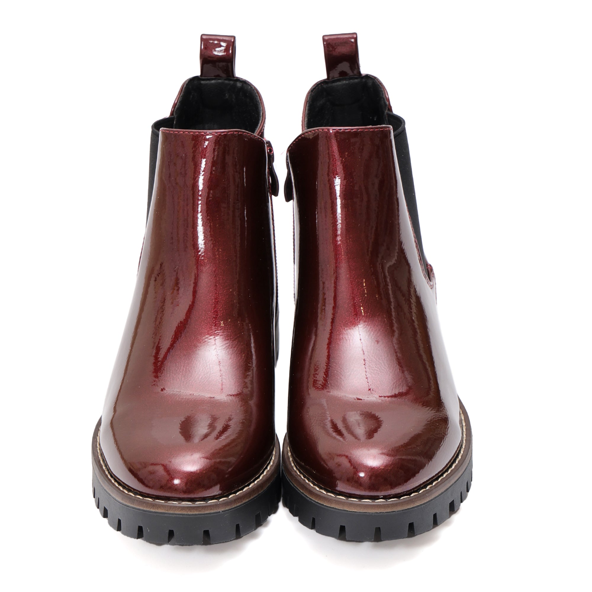 Stivaletto in simil pelle con elastico laterale - Art.DMLM8306
