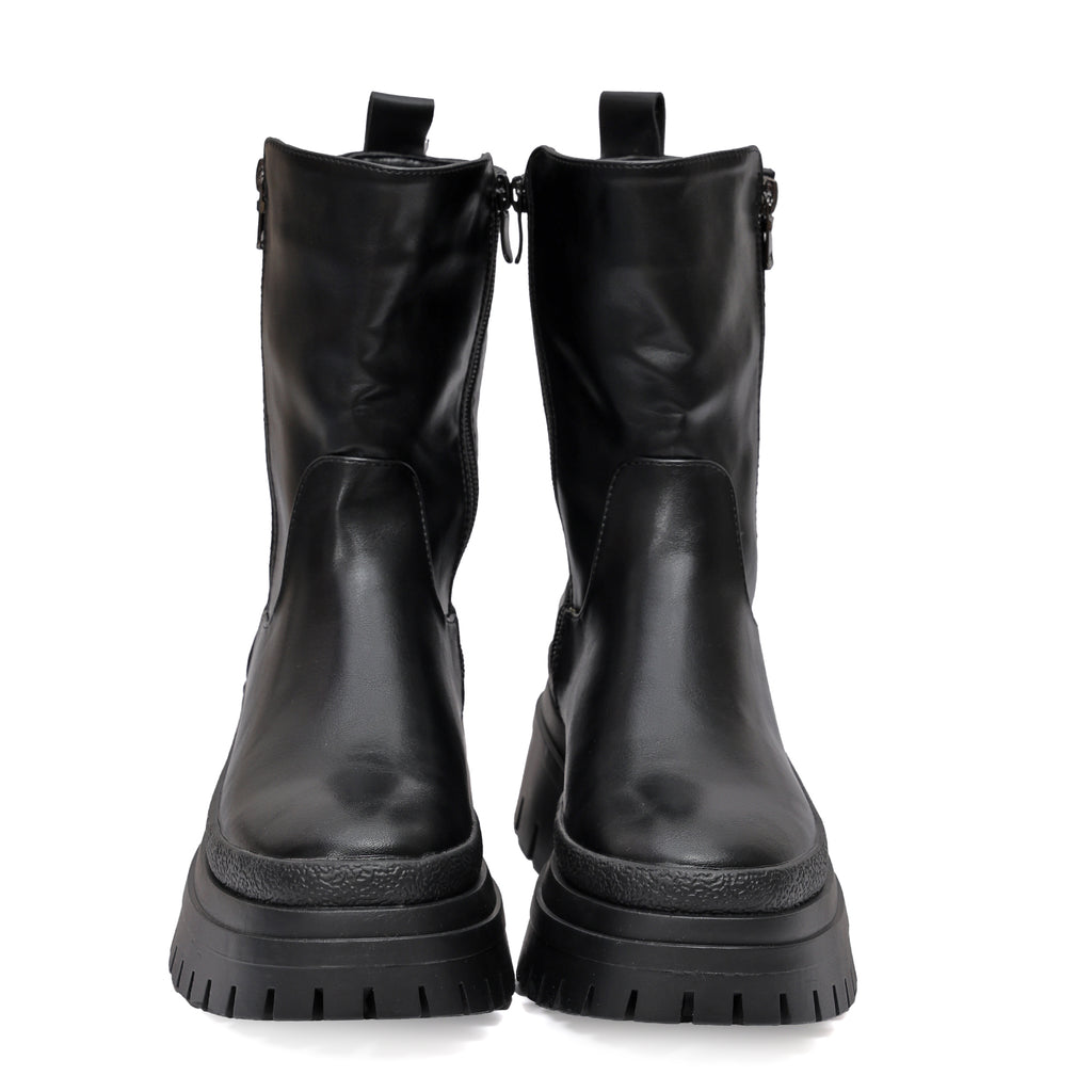 Stivaletto in simil pelle con cintura finta- Art.DQY9616