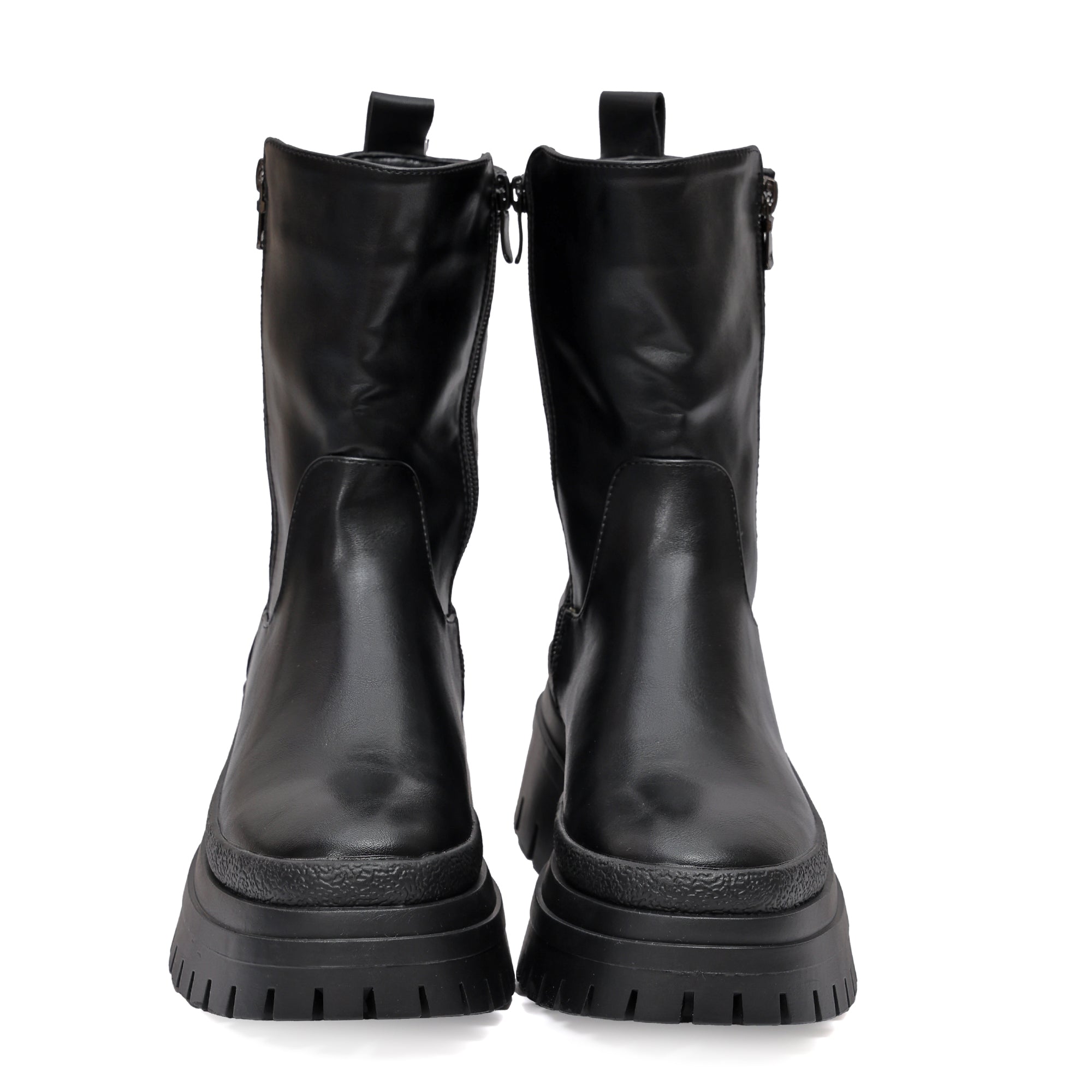 Stivaletto in simil pelle con cintura finta- Art.DQY9616