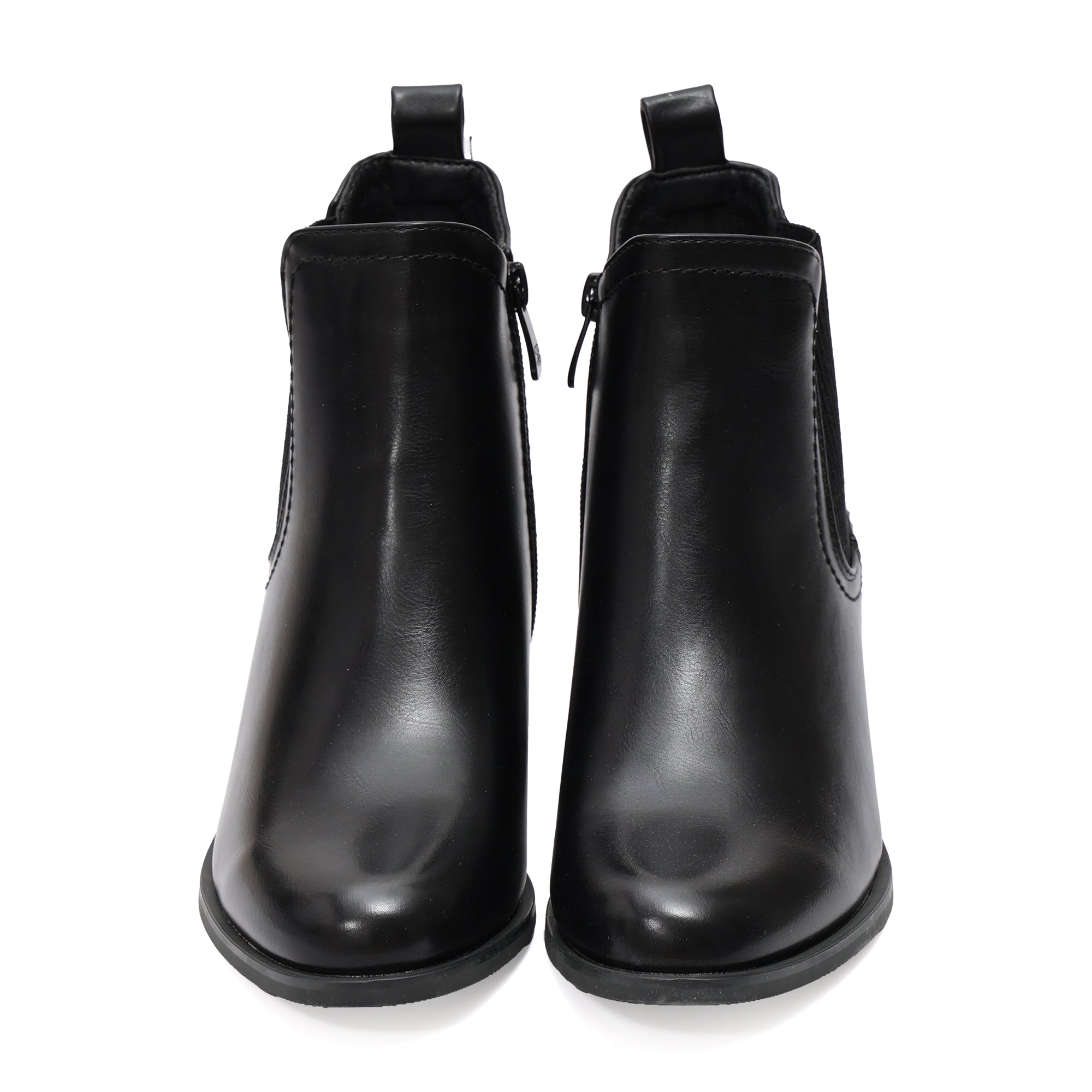 Stivaletto in simil pelle con fascia elastica- Art.CHC203