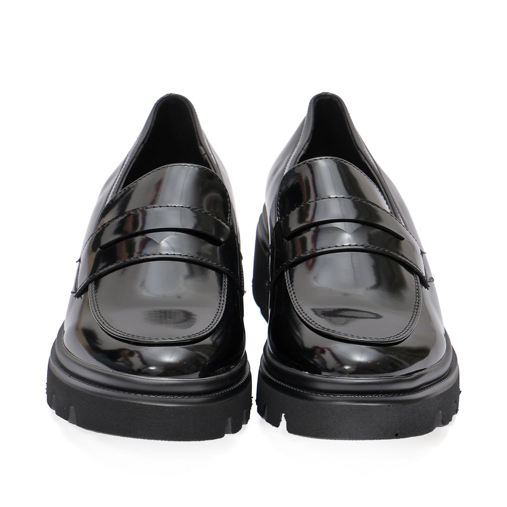 Mocassino in simil pelle con tacco comodo- Art.9241
