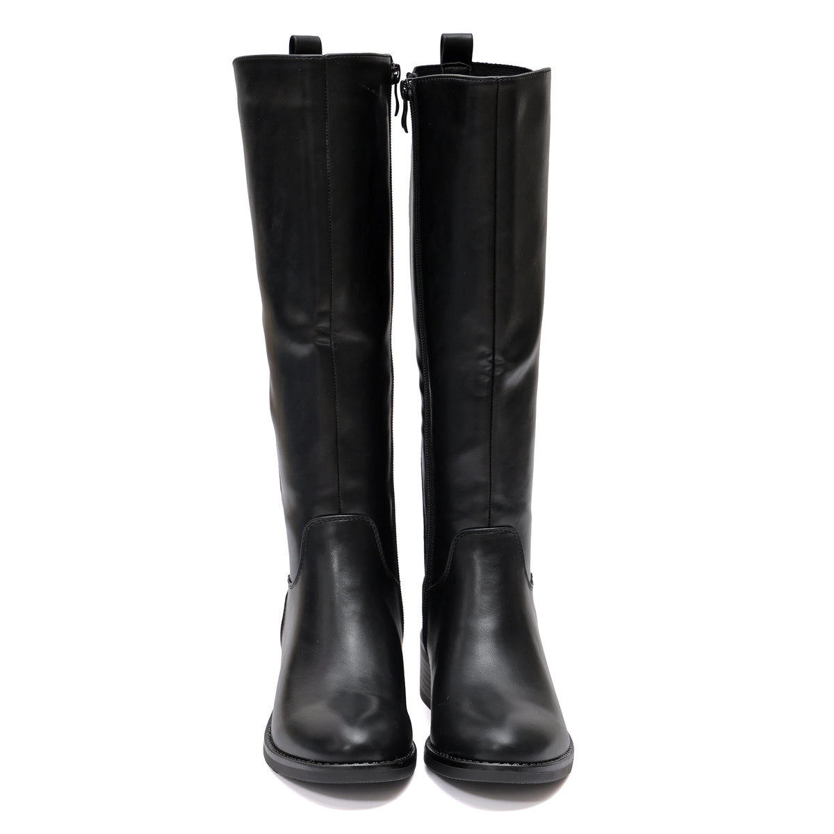 Stivale in simil pelle con elastico- Art.68319