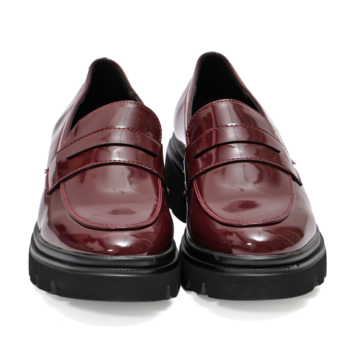 Mocassino in simil pelle con tacco comodo- Art.9241