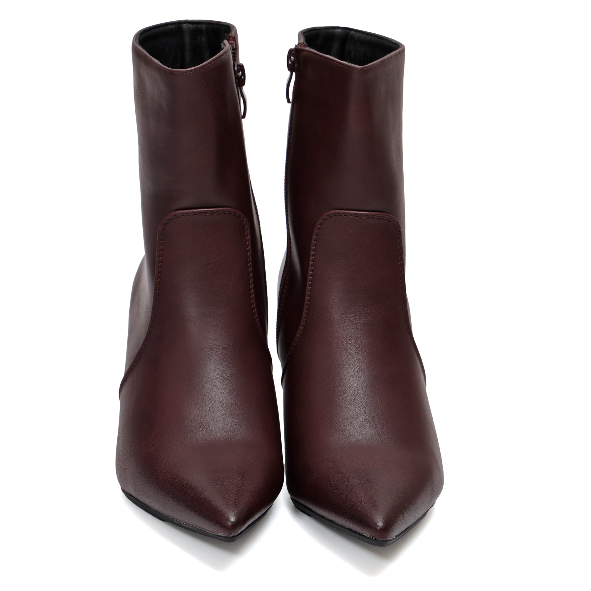 Stivaletto in simil pelle con tacco- Art.9249