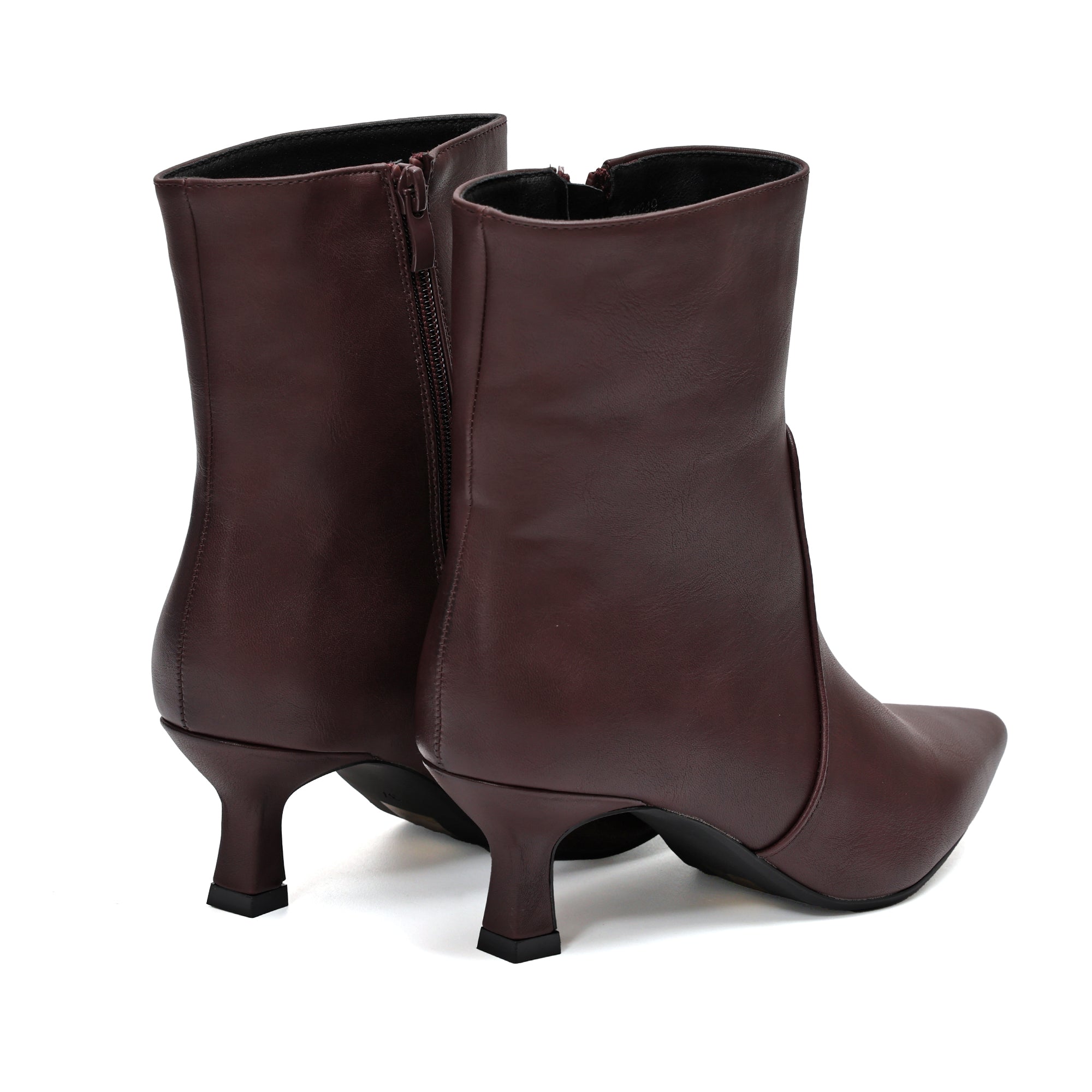 Stivaletto in simil pelle con tacco- Art.9249