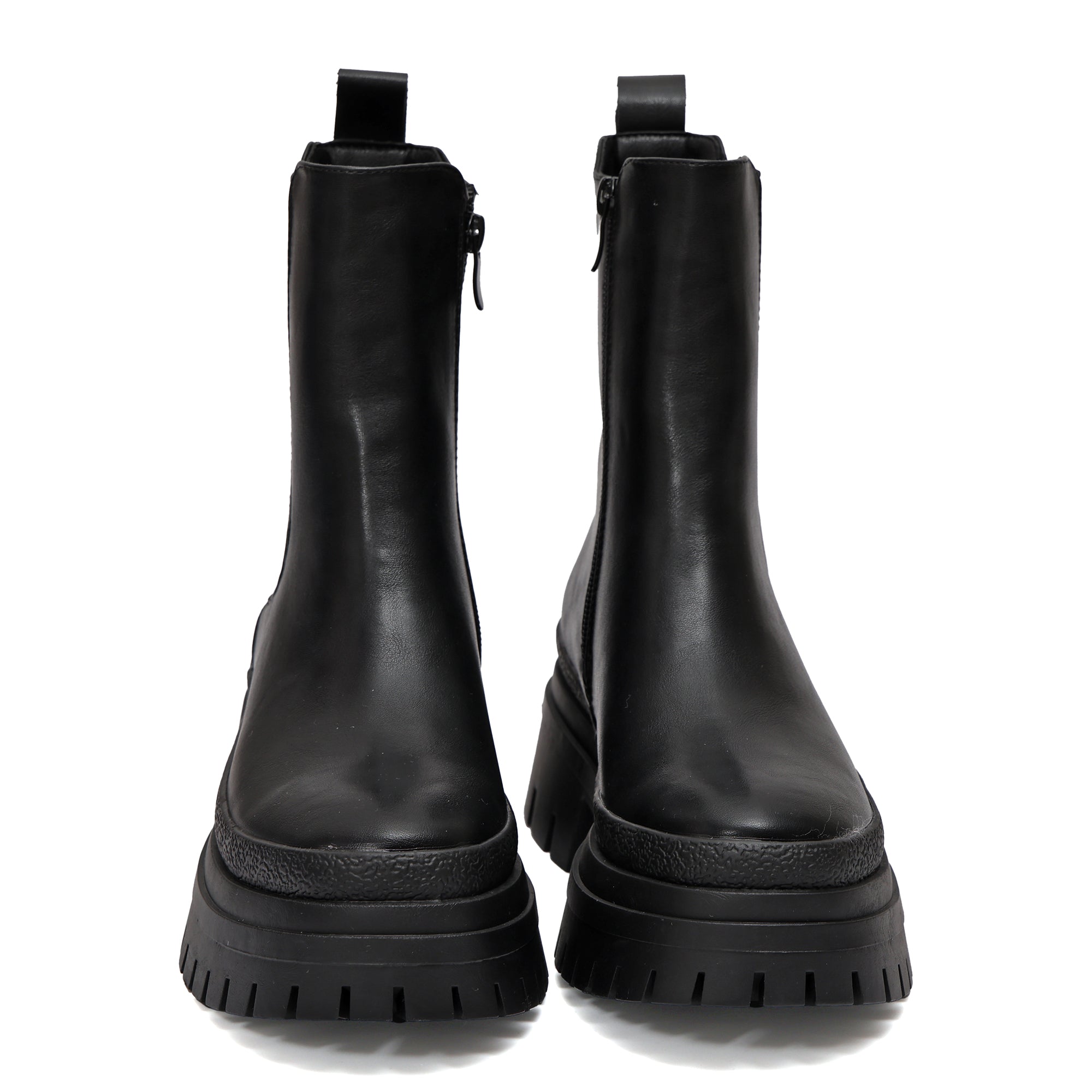 Stivaletto in simil pelle con fascia elastica- Art.DQY8159