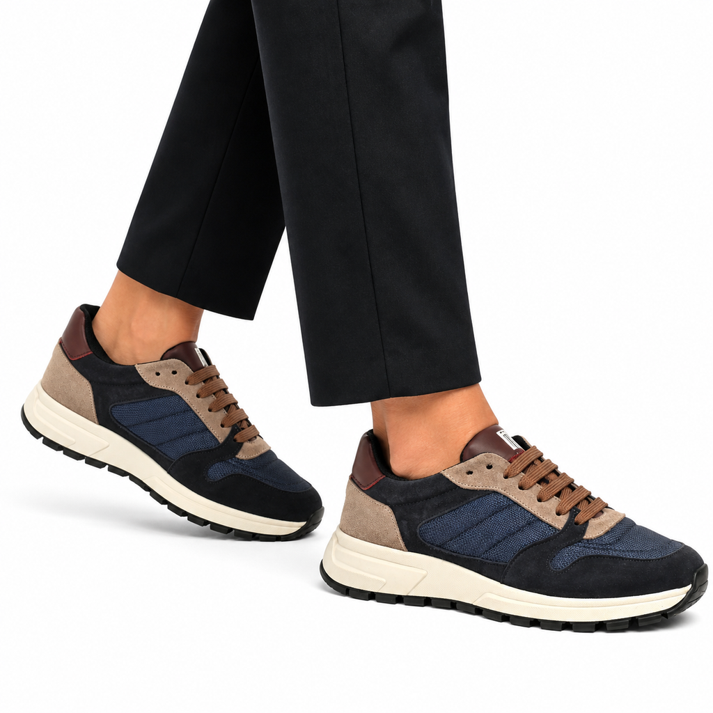 Sneakers in camoscio-Art.U5C418CAMOSCIO