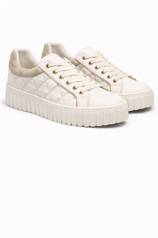 Sneakers - fondo 5 cm -Art.65PELLE