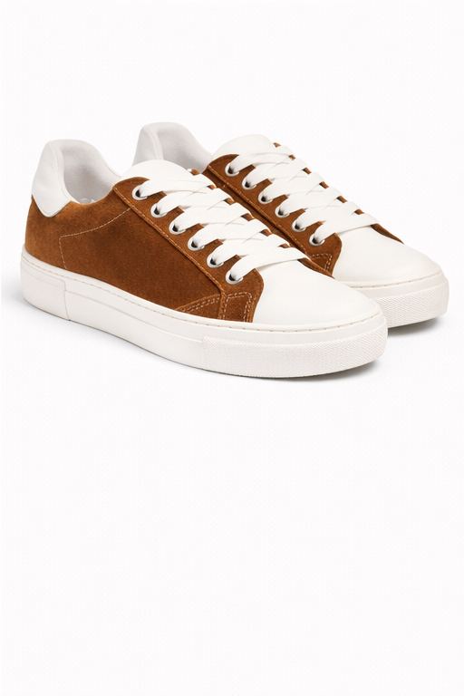 Sneakers - fondo 3,5 cm -Art.67CAMOSCIO